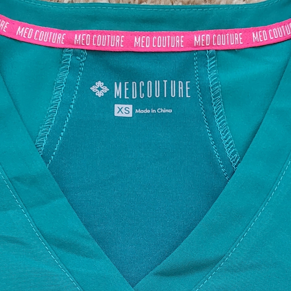 Scrub Set Hunter Green Medcouture - Picture 12 of 14